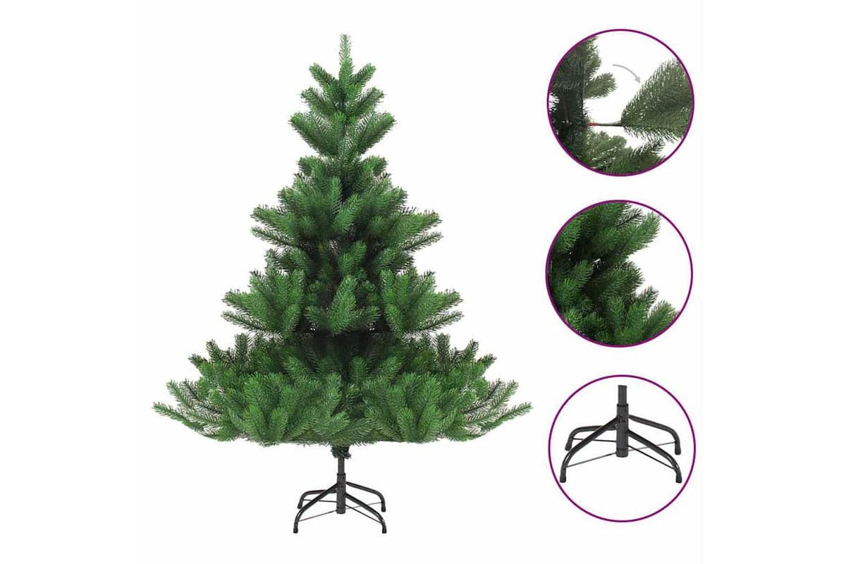 Vidaxl Nordmann Fir Artificial Christmas Tree Green 210 Cm