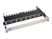 Tripp Lite - Eaton Tripp Lite Series High Density Copper Fiber Enclosure Panel 4-Cassette Capacity 1U - network device enclosure - 1U - 19"