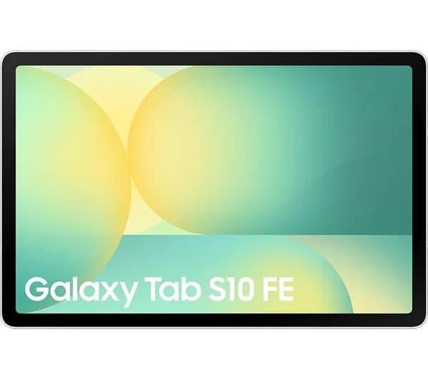 SAMSUNG Galaxy Tab S10 FE 10.9" 5G Tablet - 256 GB, Silver