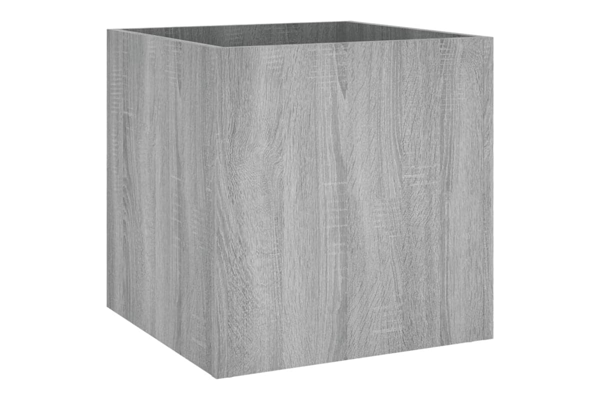 vidaXL 820500 Planter Box Grey Sonoma 40x40x40cm Engineered Wood