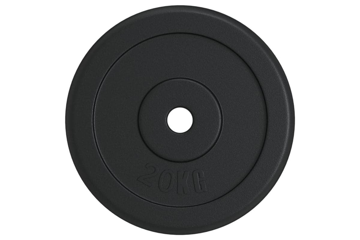 Vidaxl 93643 Weight Plate 20 Kg Cast Iron