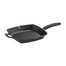 Pre-Seasoned Cast Iron Griddle Pan 27cm
