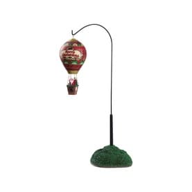 Hot Air Balloon Christmas Figurine