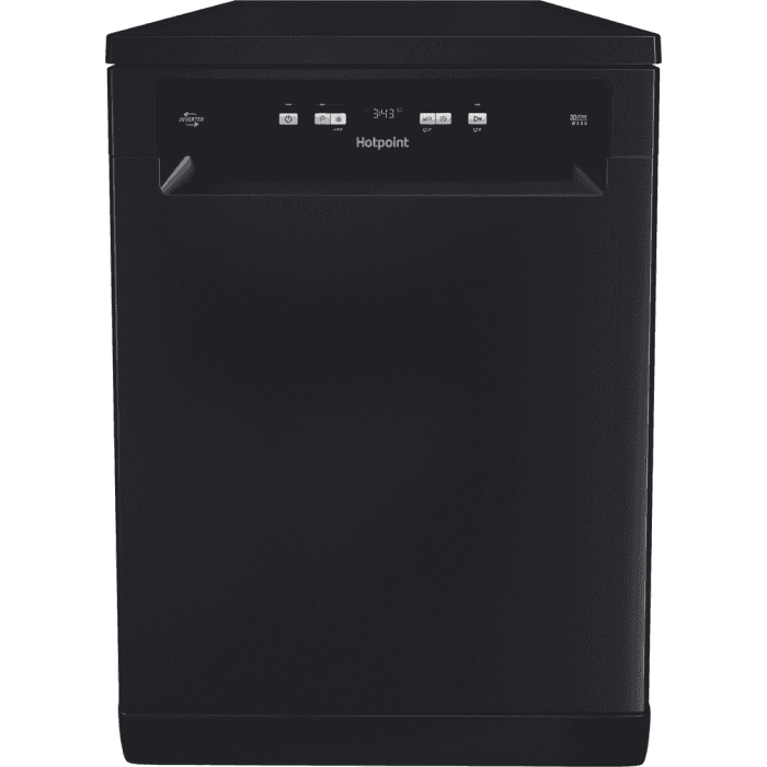 Hotpoint HP2FFC148N6BUK, 14 Place, Dishwasher, Black