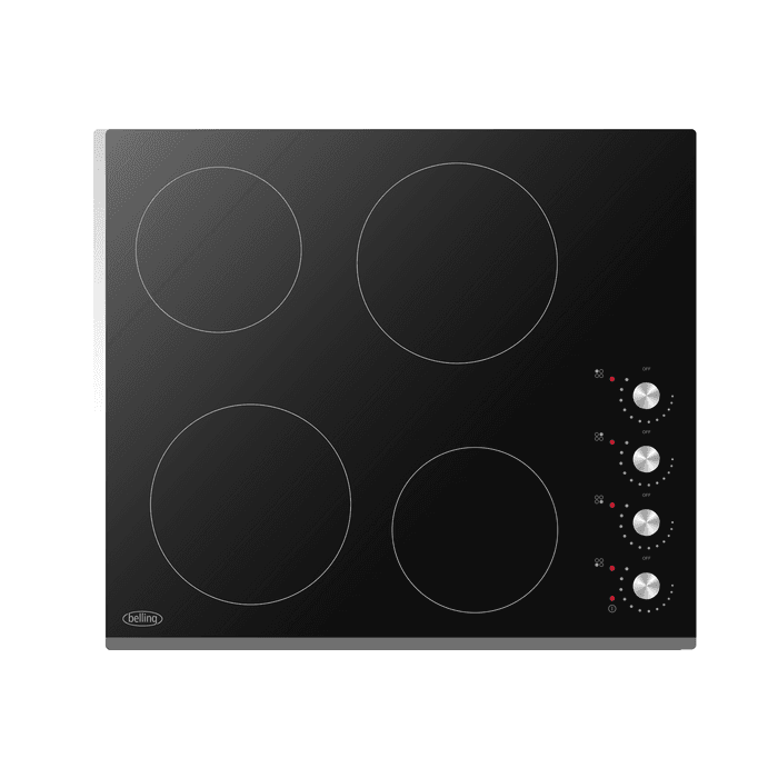 Belling BCH62RB, 60cm, Ceramic Electric Hob