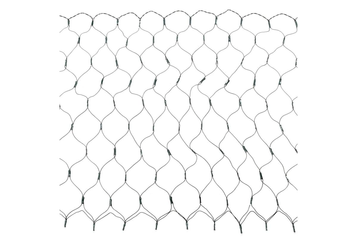 Vidaxl Led Net Dark Green