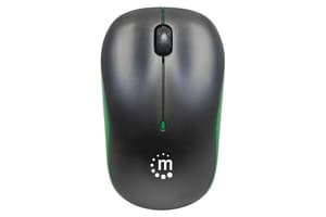Manhattan Wireless Optical Mouse | Green/Black