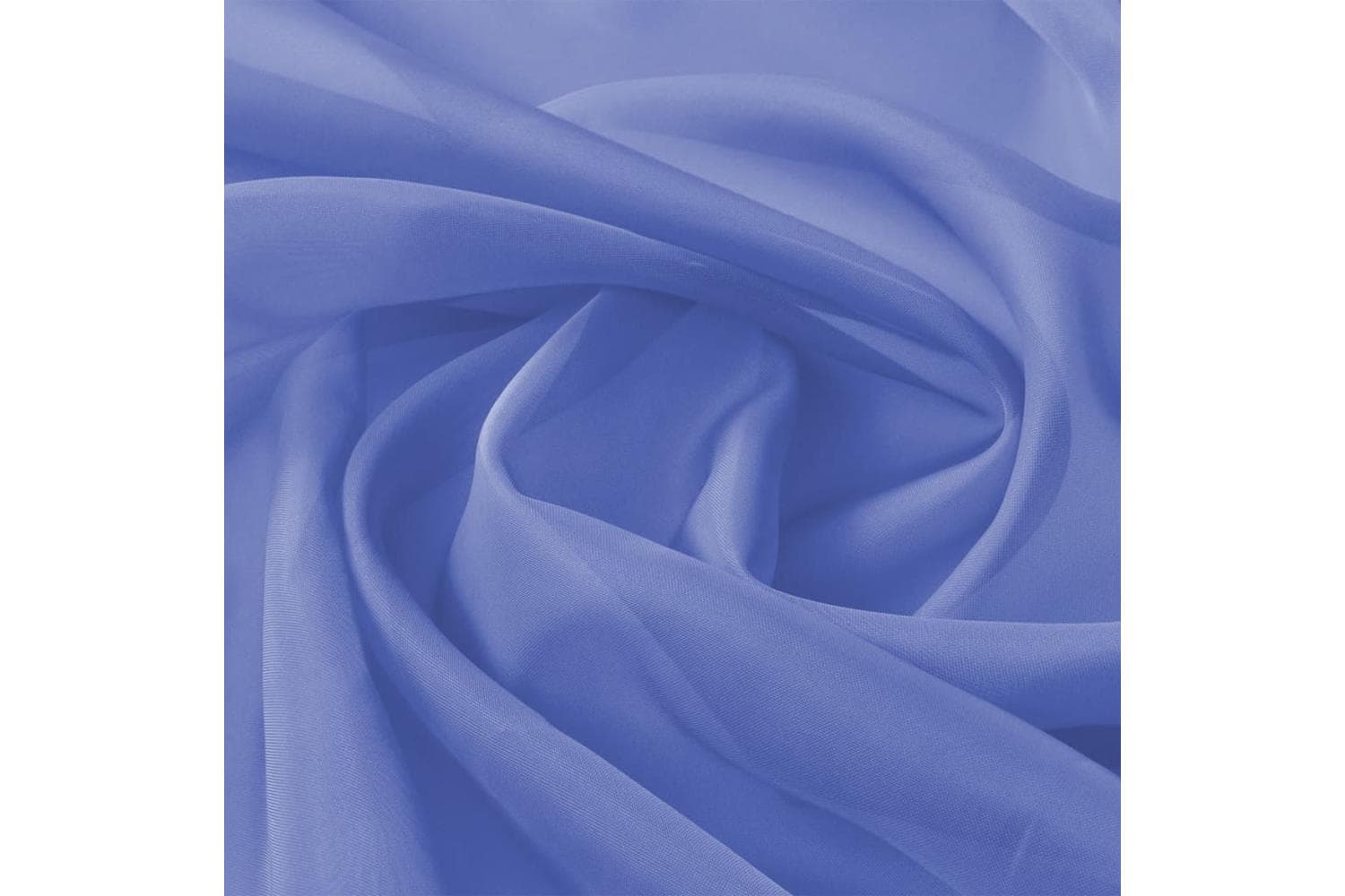 Vidaxl 132259 Voile Fabric 1.45x20 M Royal Blue