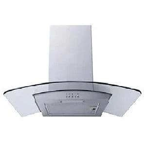 Thor 60CM Chimney Curved Glass Cooker Hood - Stainless Steel | T21350XBSS