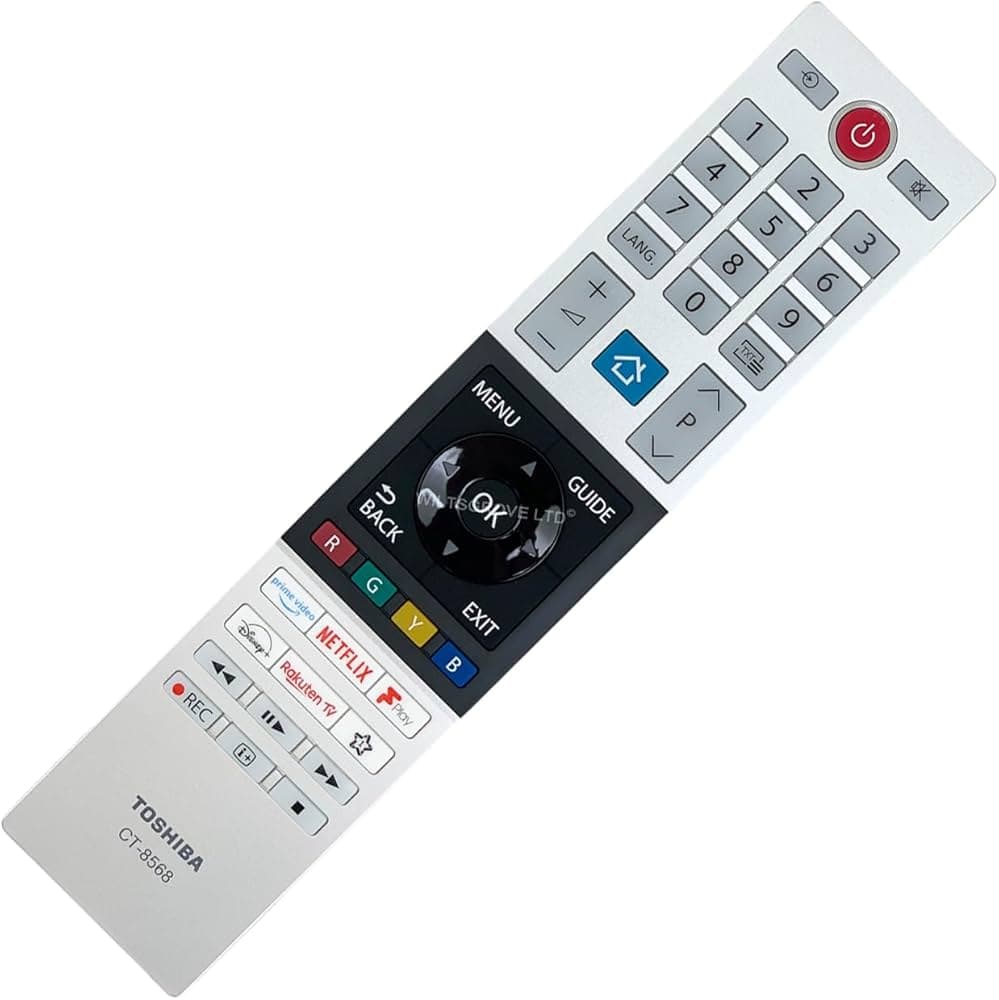 TOSHIBA Replacement Tv Remote Cotrol...