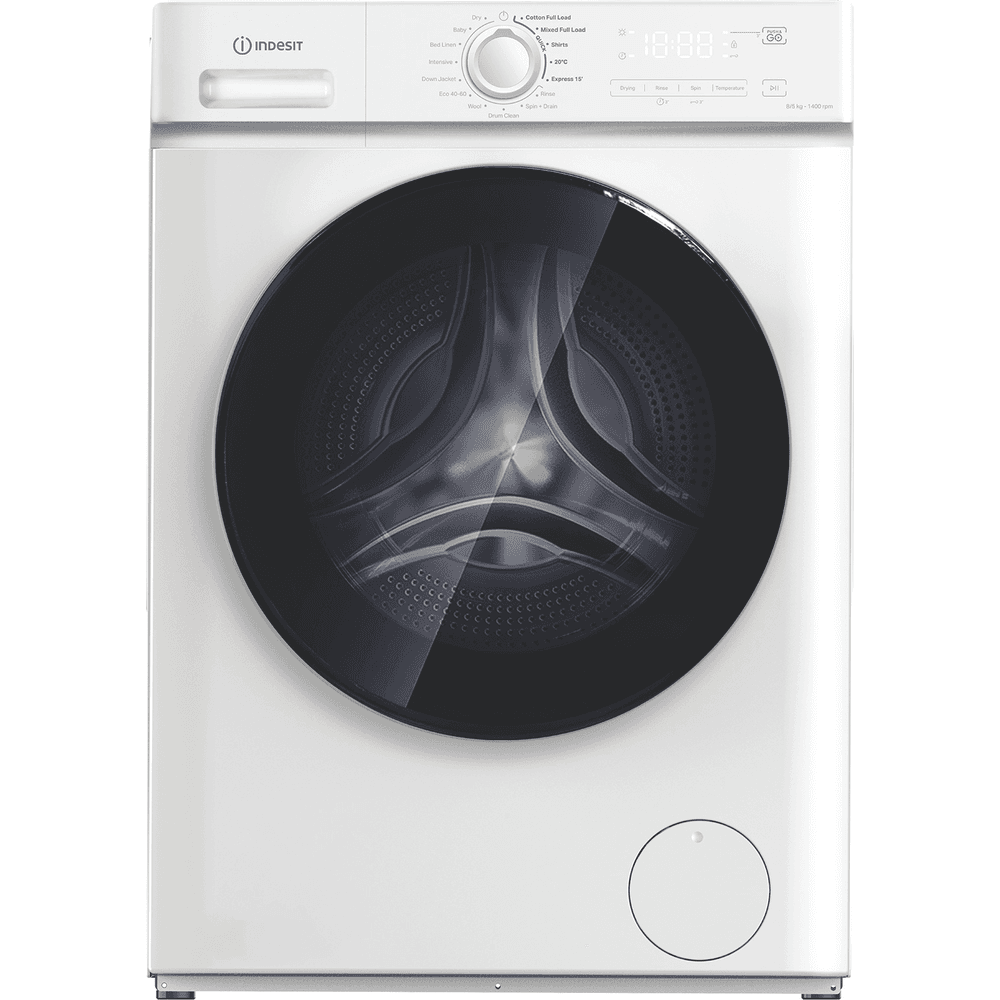 INDESIT            8/5KG 1400SPIN WASHER DRYER