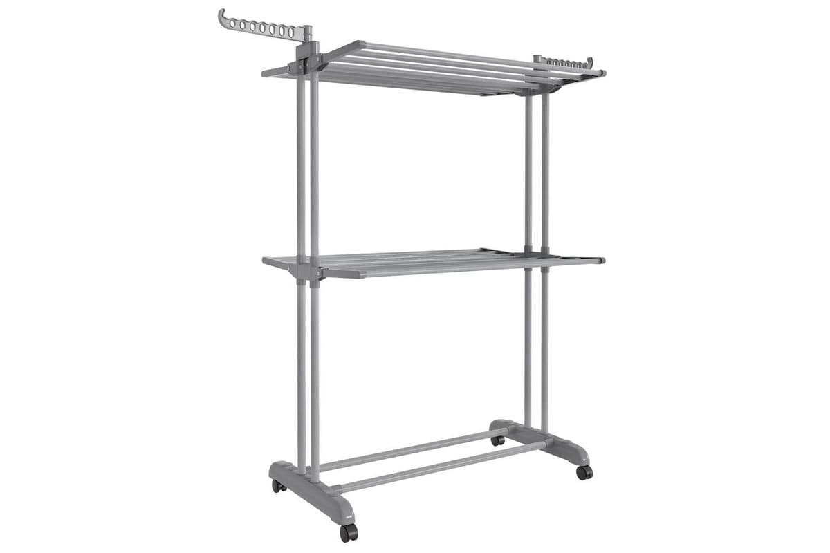 Songmics Clothes Drying Rack | Clothes Airer | Stainless Steel | Large