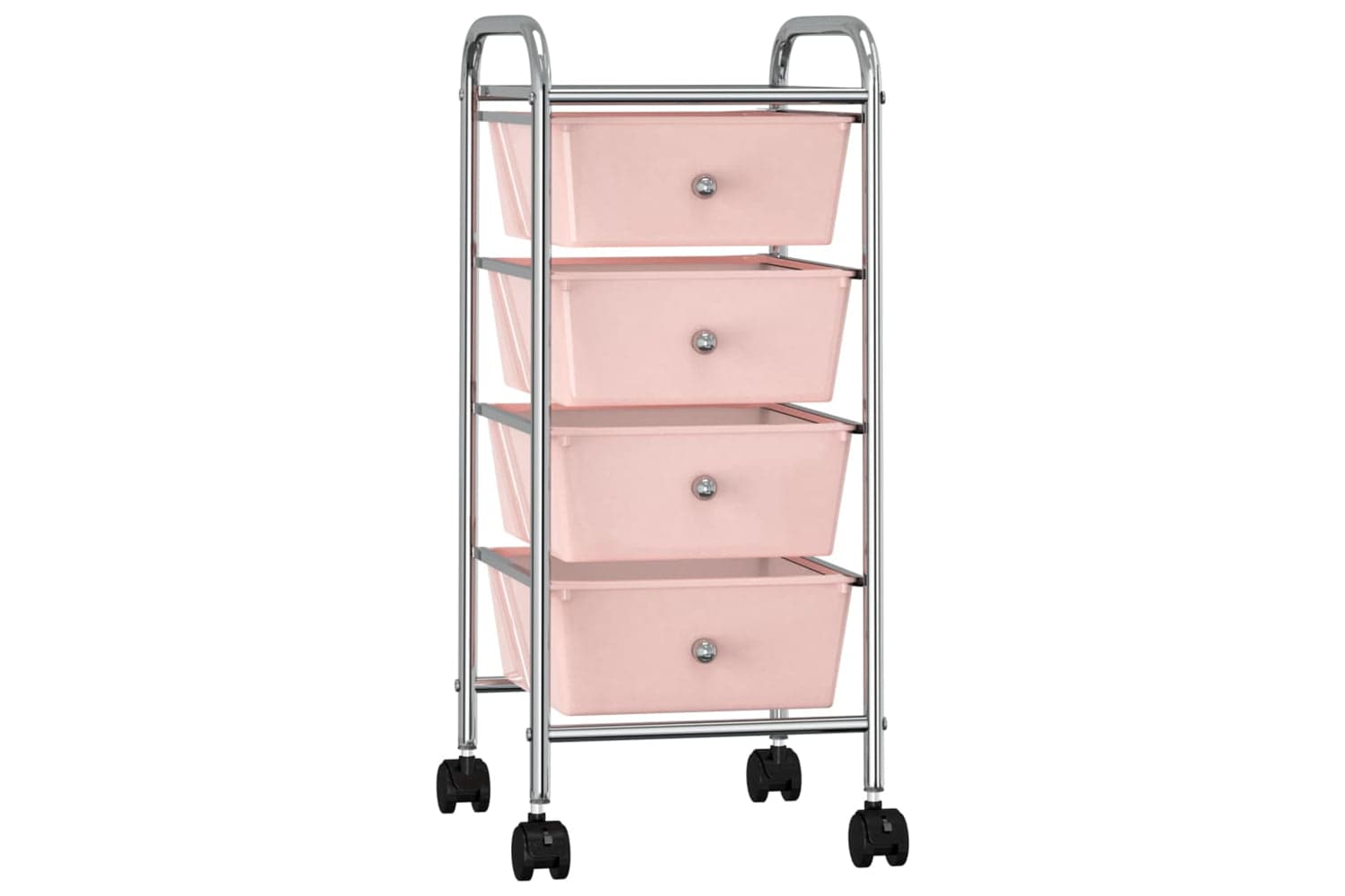 Vidaxl 4-drawer Mobile Storage Trolley