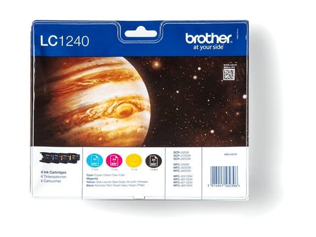 BROTHER - LC1240 VALUE PACK BCMY