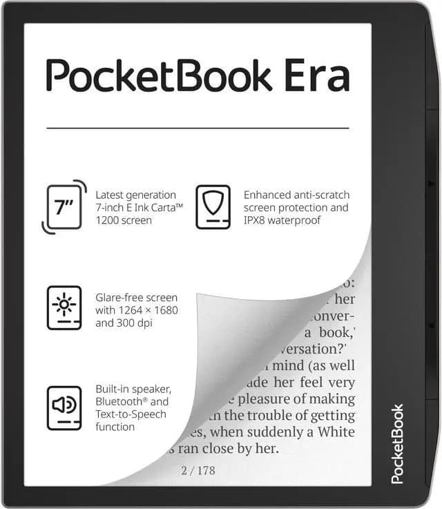 PocketBook Era - 7" E Ink Carta 1200 E-Reader - Stardust Silver | 253-PB700-U-16-WW