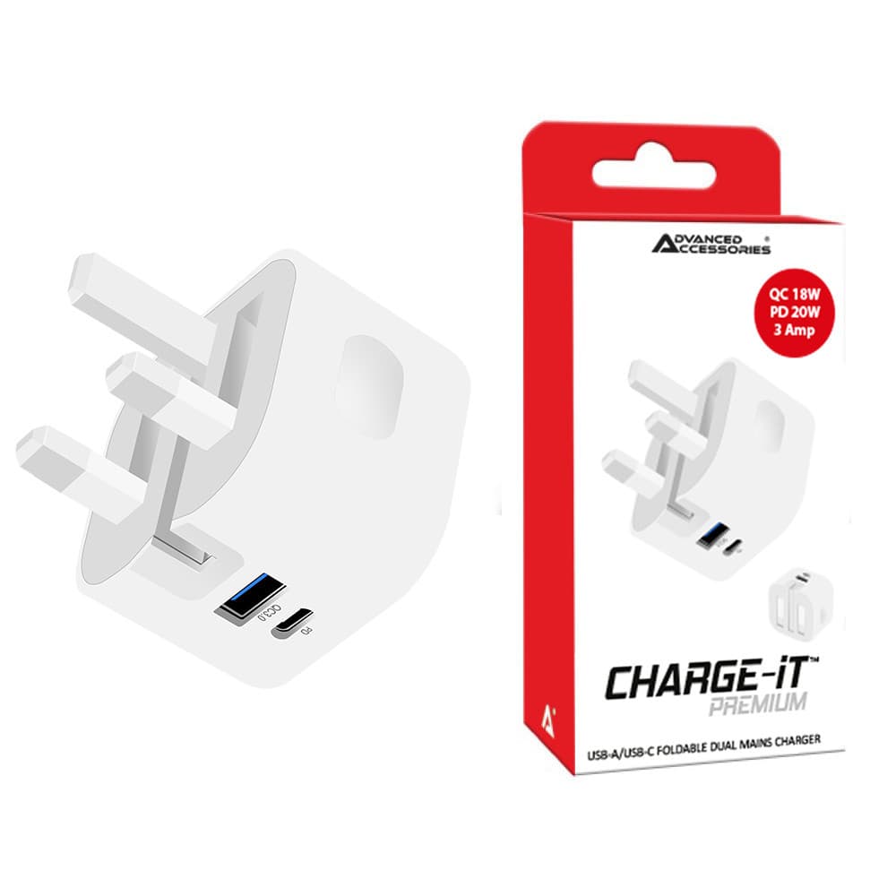 UNIVERSAL            FOLDABLE 38W USB-C (PD 20W)