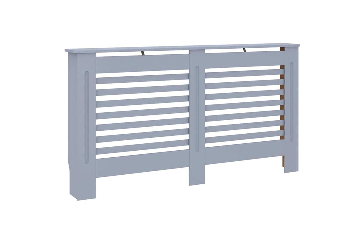 vidaXL Radiator Cover Anthracite 152x19x81.5cm Mdf