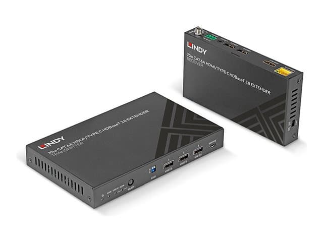 Lindy - video/audio/infrared/serial extender - HDMI, HDBaseT, RS-232
