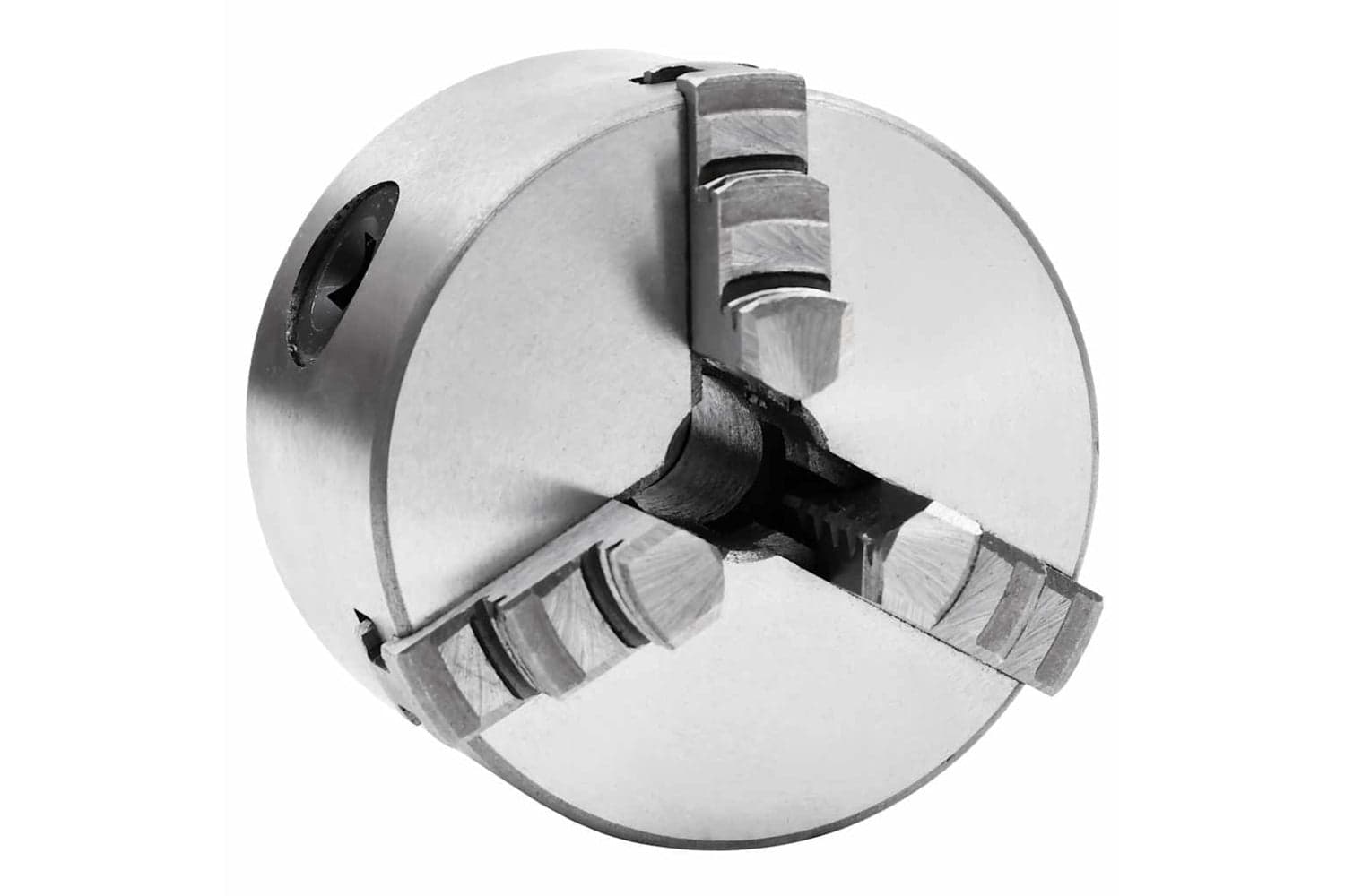 vidaXL 146704 3 Jaw Self-centering Lathe Chuck 80mm Steel