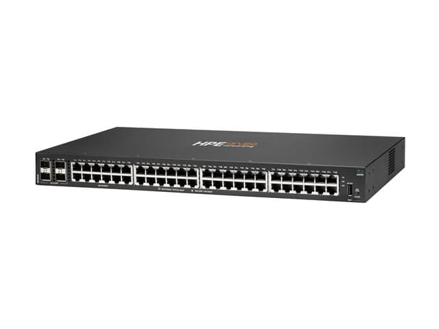 HPE Aruba Networking CX 6000 48p 10M/100M/1G 4p SFP 1G