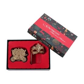 Carriage & Mask Christmas Tree Ornament