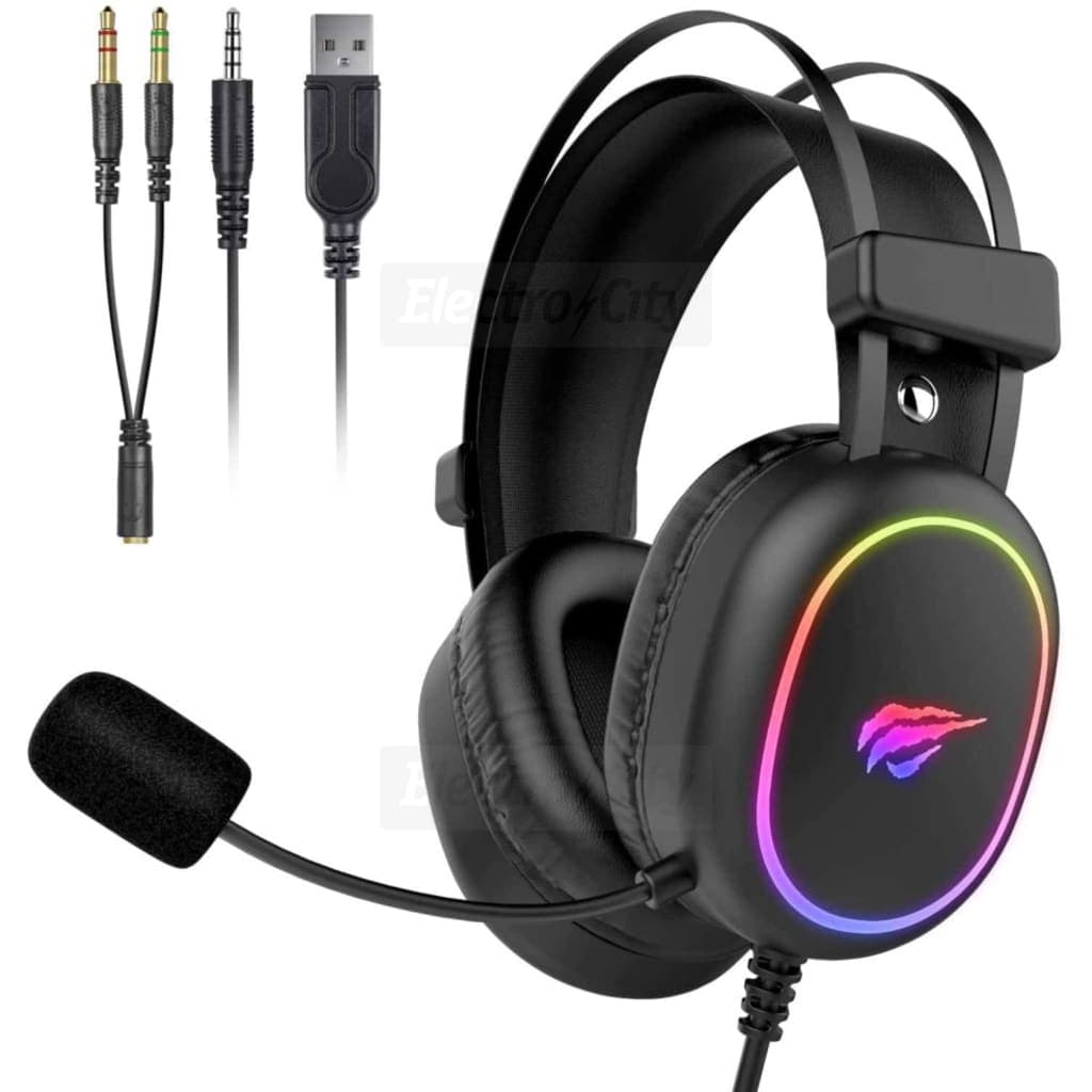 HAVIT RGB Wired Gaming Headset with Microphone | Black