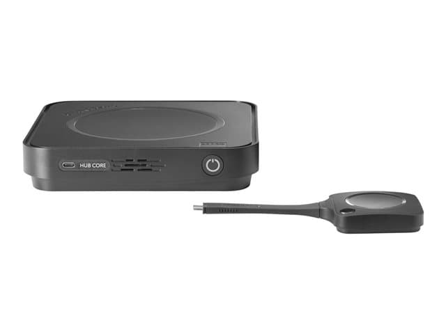 BARCO - Standalone Product: Clickshare Hub Core EU with 1 Button - It does not include the Panel, Power Supply and Power Cord