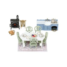 Red Roof Riverside Manor: Elegant Dining Room Set
