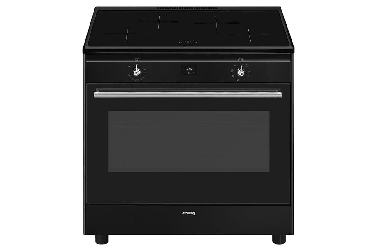 Smeg Concert 90cm Electric Range Cooker | CX91IMBL | Black
