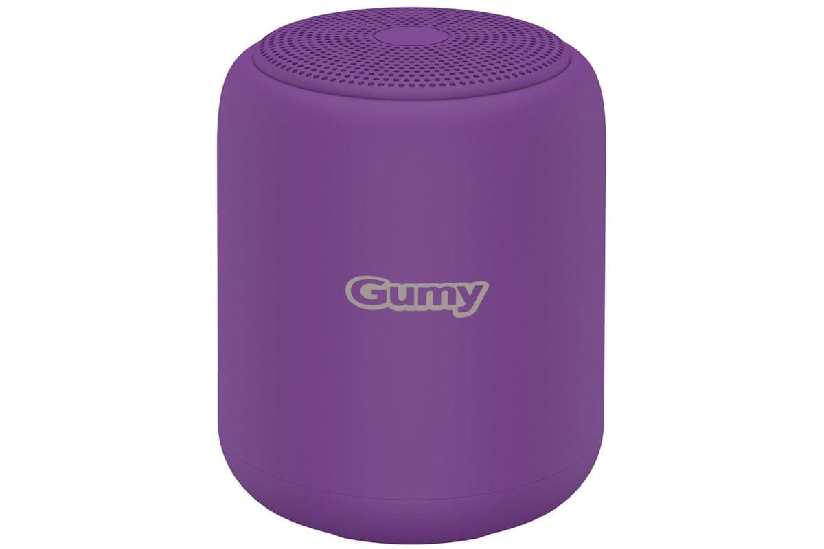 Jvc Purple Gumy Bt V53 Speaker - 5w Rms Power - Portable - Sd Card Reader - Rubberised Housing - Usb-c Charging Input -