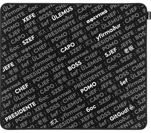 GITGUD Bossman Mouse Mat - Multi-colour, XL