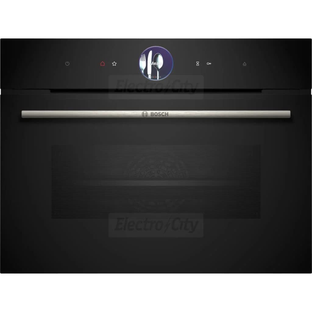 Bosch Series 8 45 Litre Built-in Combi-Steam Oven with Air Fry | Black