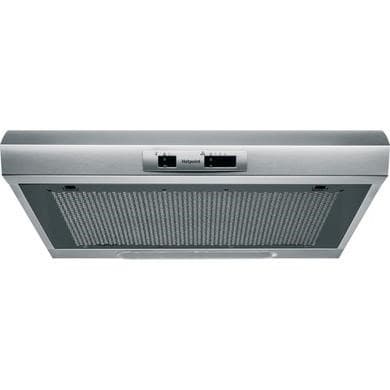 Hotpoint 60cm Visor Cooker Hood - Stainless Steel