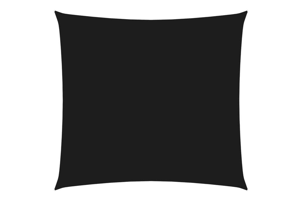Vidaxl 135742 Sunshade Sail Oxford Fabric Square 3x3 M Black
