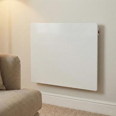 electriQ 550W Paintable Smart Infrared Heater Wall Mounted & Low Energy  - 800 x 600mm
