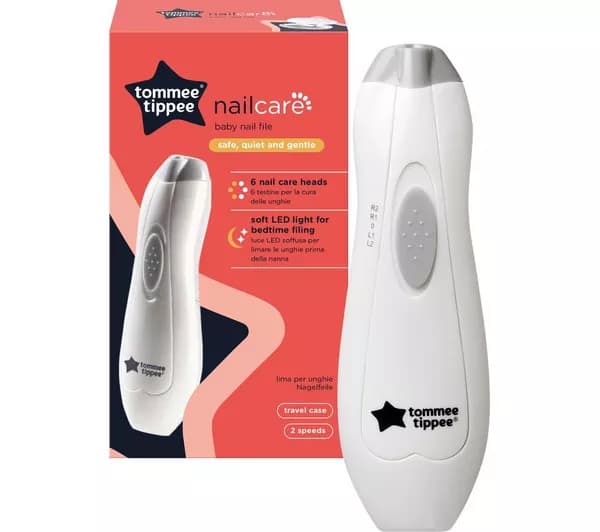 TOMMEE TIPPEE Baby & Toddler Electric Nail File - White