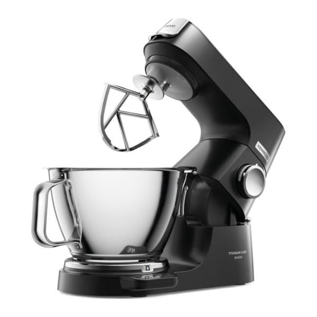 Kenwood Chef Baker Autograph 1200w Mixer - Black | KVC85.004BK