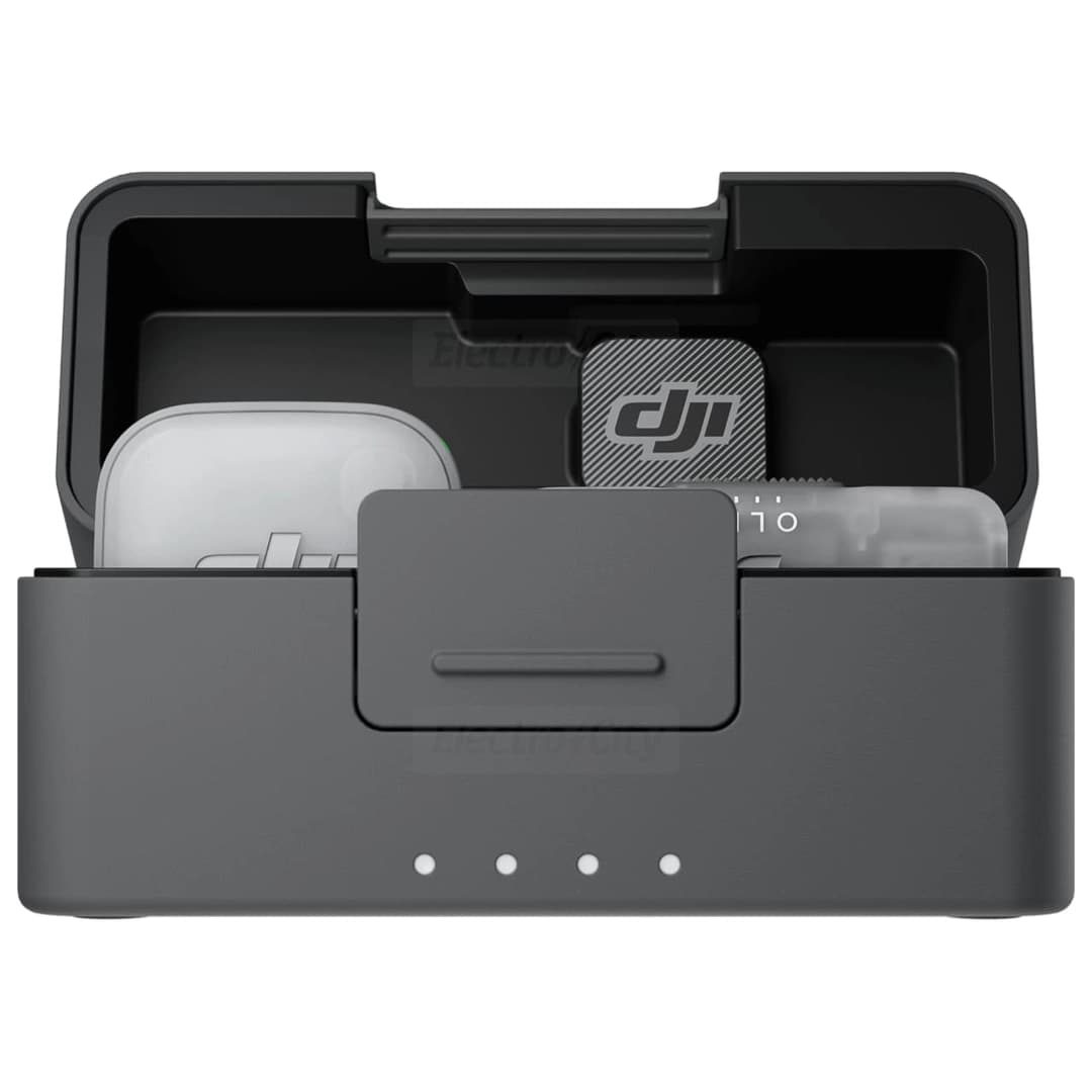 DJI Mic Mini 2 Wireless Microphone with Mobile Receiver and Charging Case
