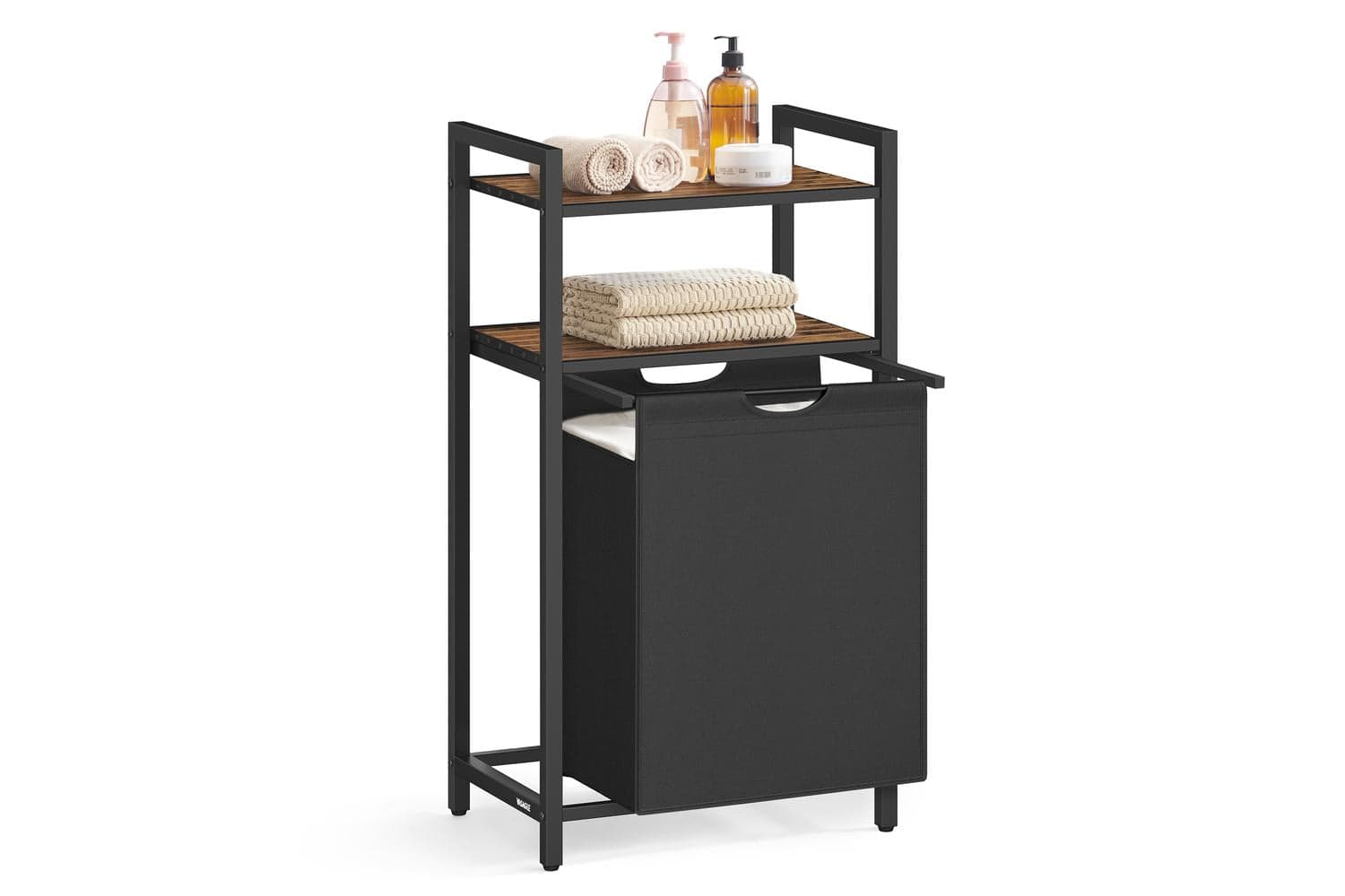 Laundry Basket | Laundry & Clothing Care | Steel & Mdf | 65l
