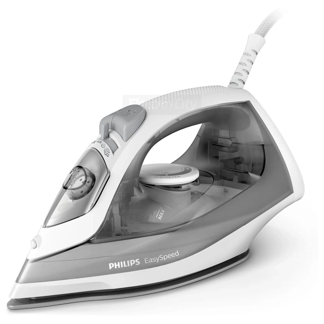 Philips EasySpeed 2000W Steam Iron with Ceramic Soleplate | Grey