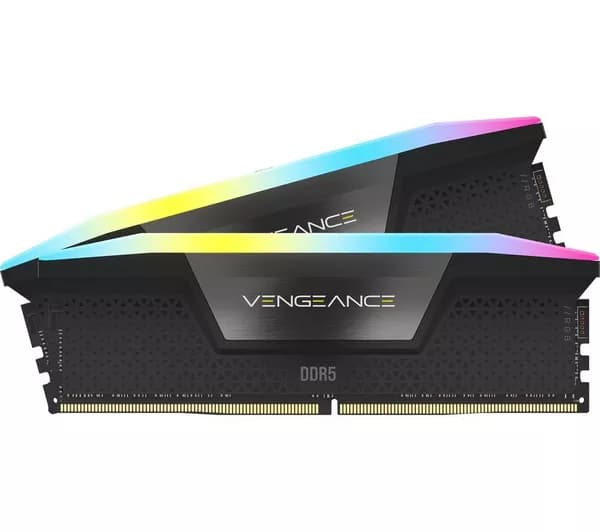 CORSAIR Vengeance 32 GB RGB DDR5 6400 MHz PC RAM - 16 GB x 2