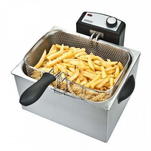 BOURGINI 5 Litre 2 Section Deep Fat Fryer...