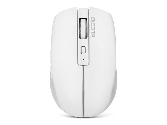 DICOTA - Notebook - mouse - 2.4 GHz, Bluetooth - white