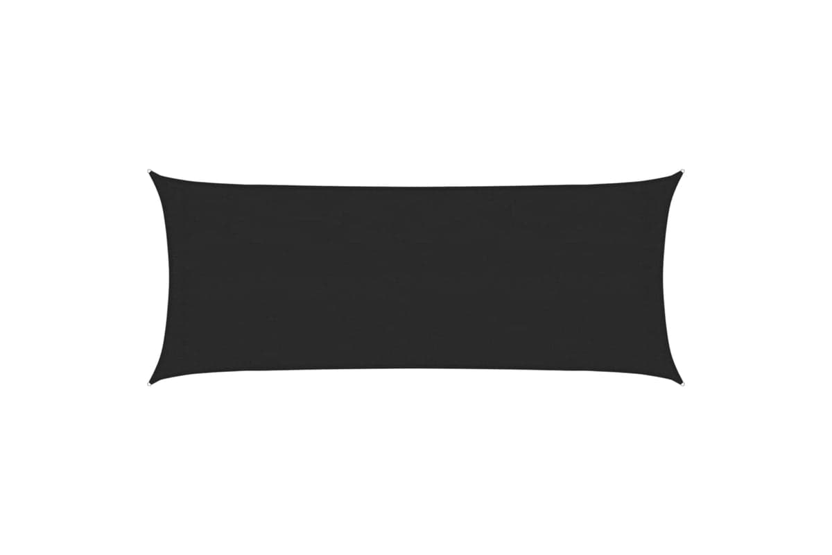 Vidaxl 311726 Sunshade Sail Black 2x5 M Hdpe