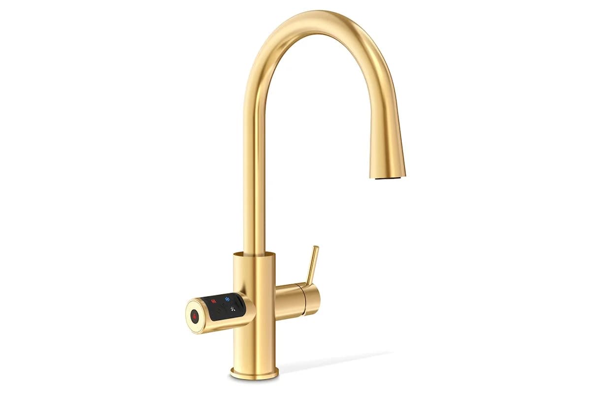 ZipWater HydroTap G5 Celsius Plus All In One Boiling Chilled Sparkling Brushed Gold | H5M783Z07UK