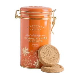 Pumpkin Spiced Biscuits in Autumn Tin 200g