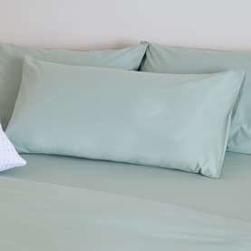 180 Thread Count Evelyn Sage King Pillowcase Set