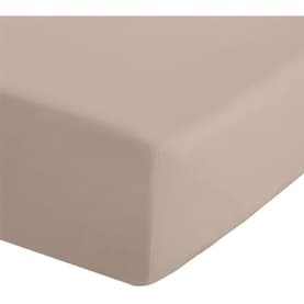 Easy Iron Fitted Sheet Natural