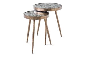 Vela Side Table | Gold | Set of 2