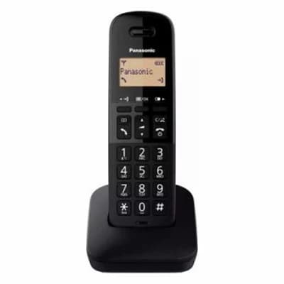 Panasonic Single Cordless Dect Phone - Black | TLB610